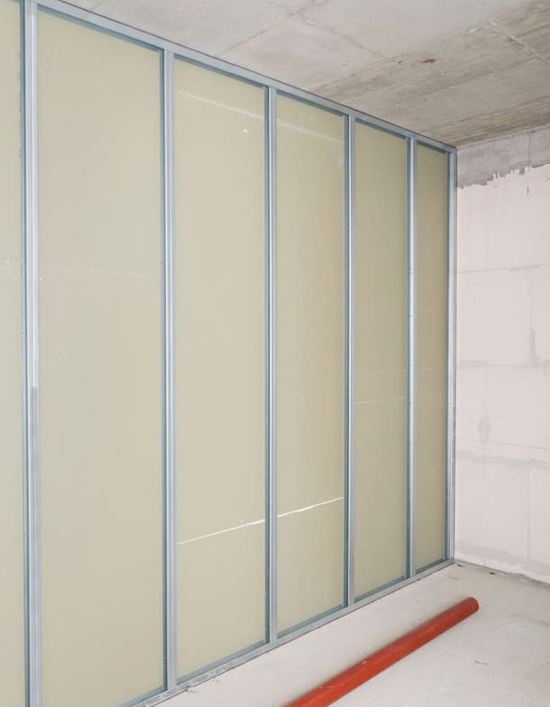 Baustelle, Trockenbau